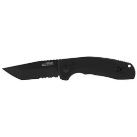 SOG-TAC AU – BLACK /  TANTO /  PARTIALLY SERRATED